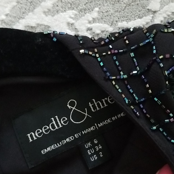 Needle and Thread ombre mesh beaded top - Picture 3 of 5